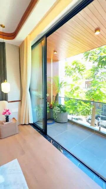 Nhà phố 4 tầng sân thượng pergola — 5
