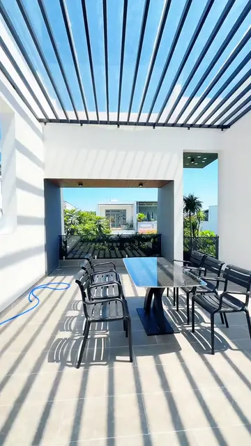 Nhà phố 4 tầng sân thượng pergola — 6