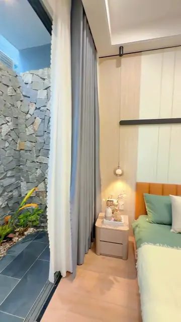 Nhà phố xanh với vườn trên mái — 3